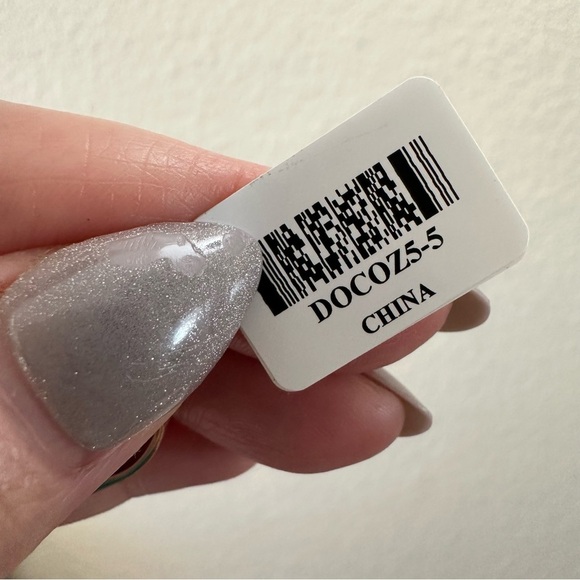 Purple gemstone lab ring 14k over sterling silver size 5 - Picture 4 of 7